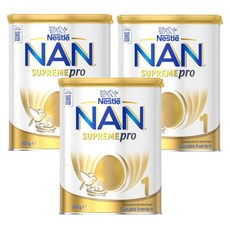 네슬레 난 슈프림 프로 1단계 소화가 잘 되는 특수 분유 호주 내수용 800g x 3개