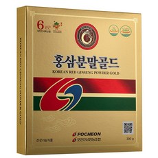 포천인삼영농조합 홍삼분말골드300g대용량, 300g, 1개