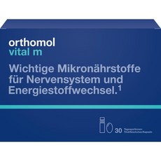 [독일 내수 정품](오쏘몰) ORTHOMOL Vital M TrinkfläschchenKaps.Kombipack. 30St, 300g, 1팩