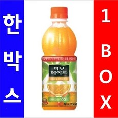 TC+ K:328 대량 코카)미닛 오렌지 350ml 페트병 1박스(24개) HMVROKT, 1_HM