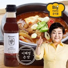 빅마마 이혜정 맛있는 김치찌개 양념 3개, 없음, 상세설명 참조