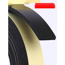 [고밀도 방수] 고무패킹 EPDM 스펀지 폼 씰링 방음 패킹 바킹, 25mm x 5m x 3mm (1개)