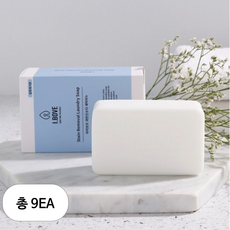아이보브 과탄산소다 얼룩제거 세탁비누, 127g, 9개