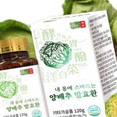 양배추 환120g 양배추환 위건강에좋은식품 위장건강 위장개선 능 양배추즙