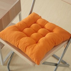 의자방석 의자 두꺼운 학생 50X50cm물세탁가능, C17-오렌지색 벽옥색 9침 연보라