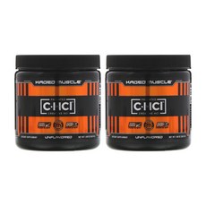 케이지드머슬 크레아틴 HCL 크레아티닌 헬스부스터 운동전부스터 56g 무맛 2통
