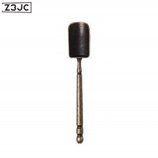 Z3JC 합금 티스푼 티스푼 티스푼 쿵푸 다기 다도 액세서리, 금테 티스푼-청동, 1개