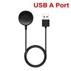 마그네틱 워치 무선 충전기 휴대용 USB 케이블 고속 독 스테이션 삼성 갤럭시 8 5 프로 4/3 액티브 2, 03 USB A