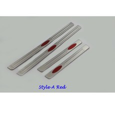 호환 지프 레니게이드 스테인레스 스틸 페달 도어 스커프 플레이트 커버 문턱 스틱 외부, [03] style 3