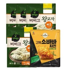 비비고/왕교자1kGx4개/소바바봉 증정, 단품, 4개, 1kg