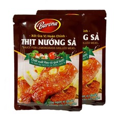 베트남 바로나 팃능사 THIT NUONG SA 완성형 바베큐 양념 2개, 80ml, 80g