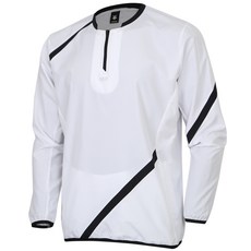 데상트 바람막이 티셔츠형 SM111WWB33 백색 윈드브레이커