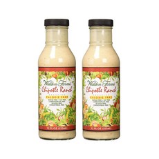 월든 팜스 0 칼로리 치폴레 랜치 드레싱소스 355ml 2개 배송/ Walden Farms Chipolte Dressing 12oz 2Pack