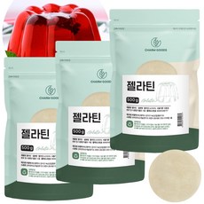 젤라틴 분말 가루, 500g, 3팩