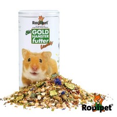 로디펫 유기농 골든 햄스터 사료 밥 먹이 500g, 1개