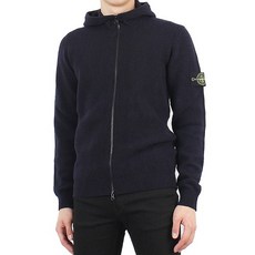 스톤아일랜드 19FW 스톤 와펜 후드 니트 집업 582A1 V0020