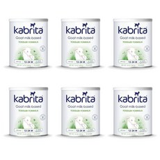 Kabrita 카브리타 토들러 포뮬러 고트밀크 산양 분유 400g 6병
