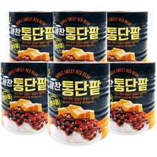 삼립 알찬 통단팥 3kgx6/빙수재료/빙수팥