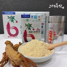 [본초마을] 태극삼분말 6년근태극삼 고려태극삼분말 (100g)/홍삼분말/6년근홍삼/태극삼/건강분말/효도선물/명절선물, 100g, 1개