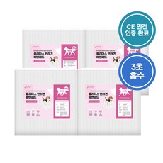 플리다스 강아지 배변패드 15g~100g 소형/대형/특대형 4팩 모음, 20개입
