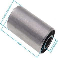 1pcs 23x38x10mm 스윙 암 마운트 부싱 맞는 금릉 JLA-21B 250cc ATV 중국 스쿠터 고 카트 쿼드 자전거 (Col, 07 24x42x12mm, 1개