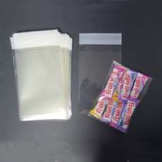 더블슬릿 접착식 OPP 무지 투명 포장 봉투 9x13 cm, 200매입 200매입