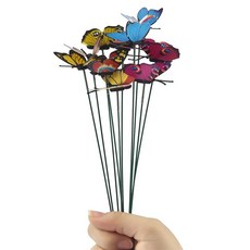 3D 나비 정원 마당 화분 꽃꽂이 야외 장식 10 개 15 50, 01 4.5cm-10Pcs