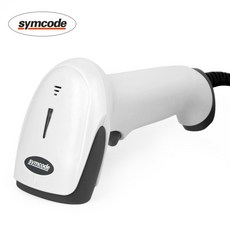 MJ-2080 무선 바코드 스캐너 리더기 대륙의 실수 스케너 SCANNER 물류 정보 인식, USB 커넥터 화이트