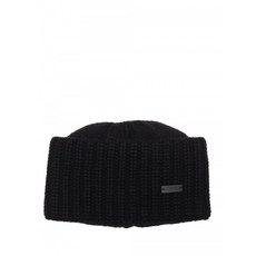[SAINT LAURENT] 여성 니트 커프스 비니 블랙 629100/3Y2051000