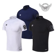 [KLAUS]남성 사계절 PG하프넥 쿨 반팔티셔츠 KL1203