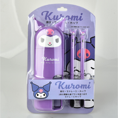 산리오 여행 휴대용 칫솔 케이스 세트