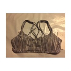 203908 룰루레몬 Free To Be Zen Bra AJDN Arrow 자가드 SZ 10 READ SHIP