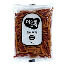 아침애간식 애견용 버거, 오리고기, 20개