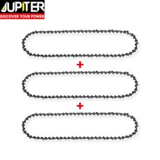 주피터 체인톱날 3개 미니 체인톱 4인치 전용 무선 가지치기 과수원 나무 목공 한손 전동 충전 경량 교체날