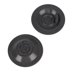 Breville 에스프레소 머신 용 2Pcs 54MM 블라인드 필터 백플러시 디스크 고무 양조 헤드 역세척, 회색, 2개