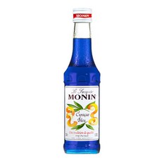 fm)모닌 미니 블루큐라소시럽 250ML 2개 카페 업소용 식자재 시럽 파우더