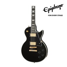 에피폰 Les Paul Custom 레스폴 커스텀 일렉기타 풀패키지 에보니, 1개