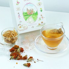 티하이 메리골드 꽃차 생분해 삼각티백, 1박스, 30개입, 1g