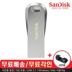 샌디스크 울트라 럭스 CZ74 USB 3.1 메모리 (무료각인/사은품), 512GB