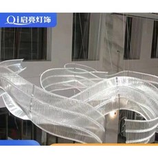 리본샹들리에