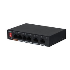 다후아 6포트 POE(4) 스위칭허브 cctv PFS3006-4ET-60, 1개