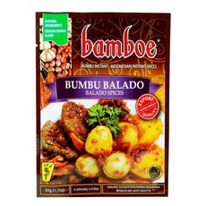 아시아푸드 밤보 붐부 발라도 BAMBOE BUMBU BALADO SPICES, 50g, 1개