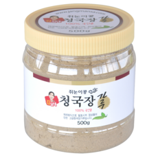 [경상도김실네] 김실네 쥐눈이 청국장 가루 500g, 1병