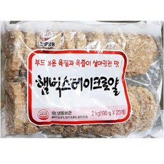 천일 햄벅스테이크(100gx20)X5 | 스낵 햄벅스테이크, 1