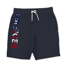 [타미힐피거][남성]바지/청바지/진/데님Mens USA Logo Shorts