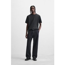 ZARA 셔링 데님 팬츠 - 컬러 : 블루 0774/343/400