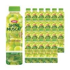 오케이에프 샤인머스켓 음료, 24개, 500ml