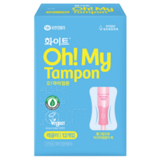 화이트 오 마이 탐폰, 레귤러, 12개입, 1개