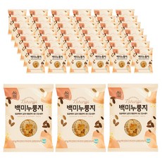 미식백과 백미 누룽지 60g 개별포장, 45개