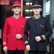 제복 보안요원 패딩 경호 경찰 경비원 남자 여자 호텔의 벨보이 의전복접대작업복 추동복 클럽하우스 호텔 주차원 제복세트